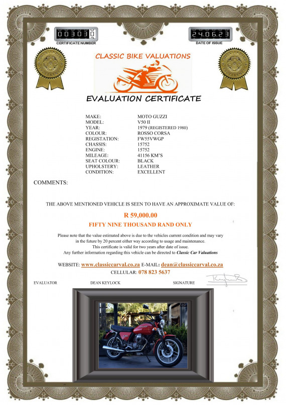 classic bike valuation